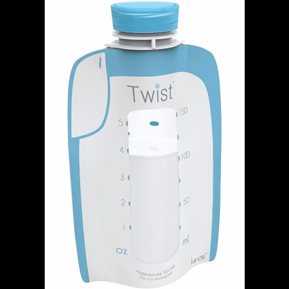 Five 20 pack boxes Kiinde twist storage pouches